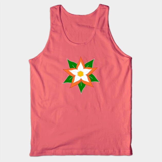 Poinsettia Tank Top by traditionation